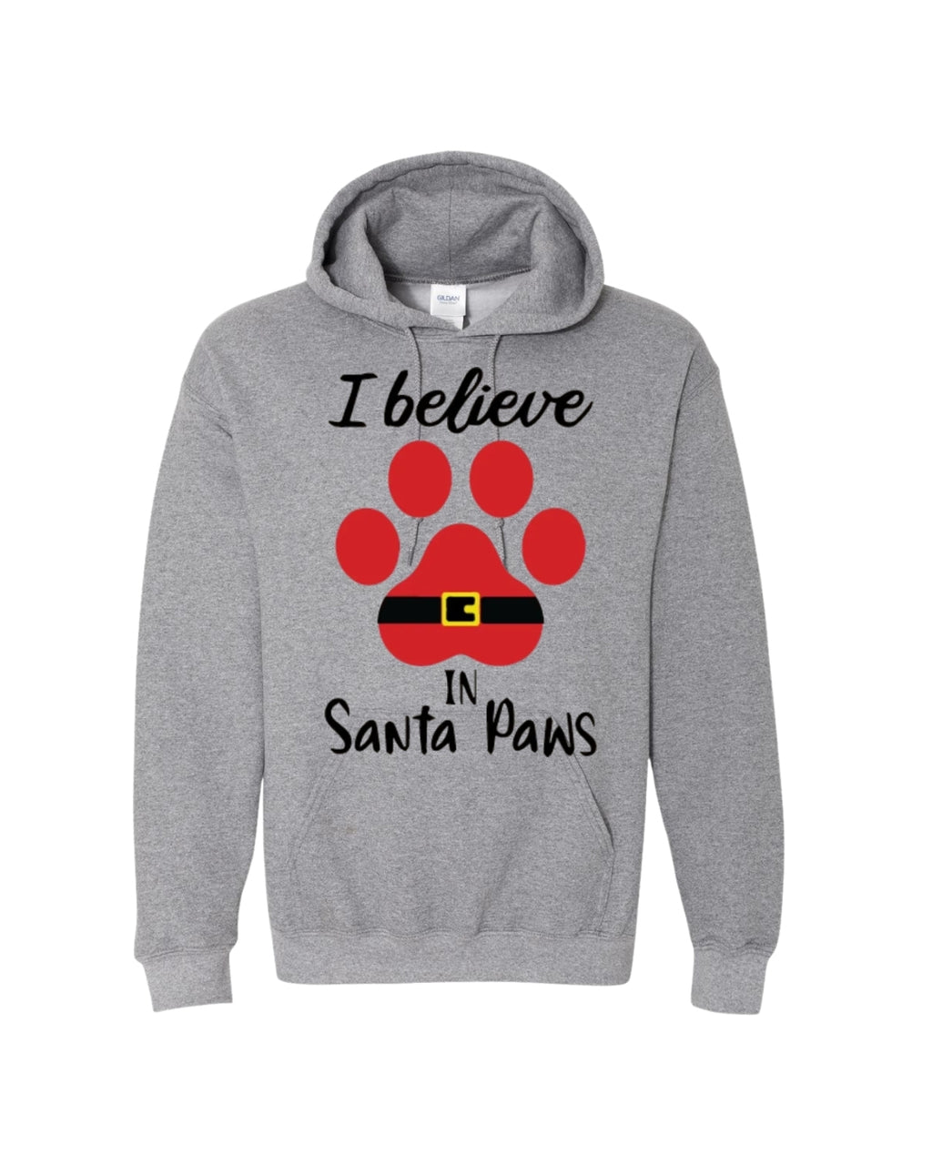 I Believe in Santa Paws – Cute Christmas Dog Lover Gift