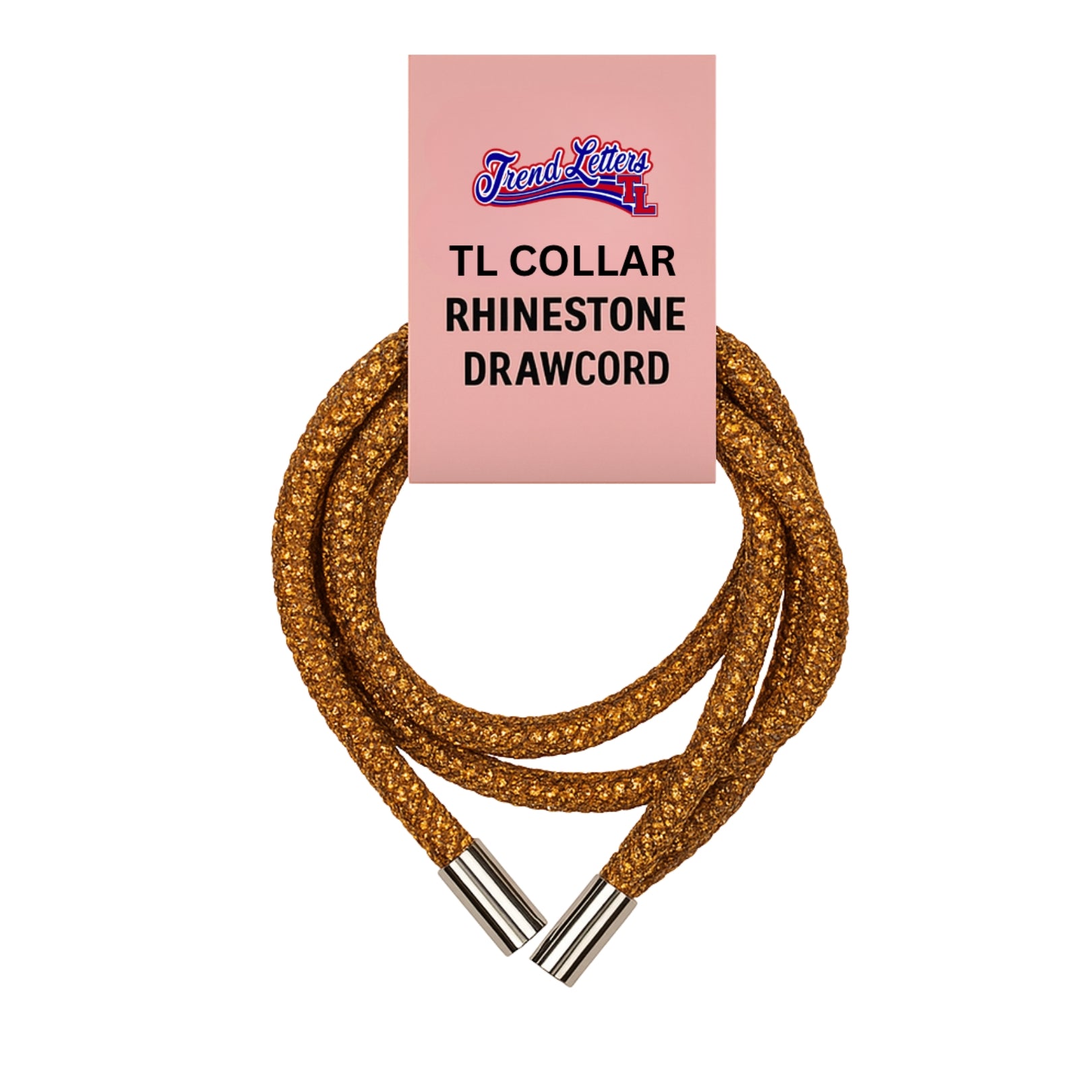 TL Collar Rhinestone Drawcord – Sparkle Replacement Hoodie String