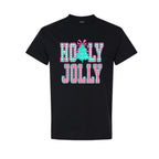 Holiday Shirt -Holly Jolly Gingham Christmas