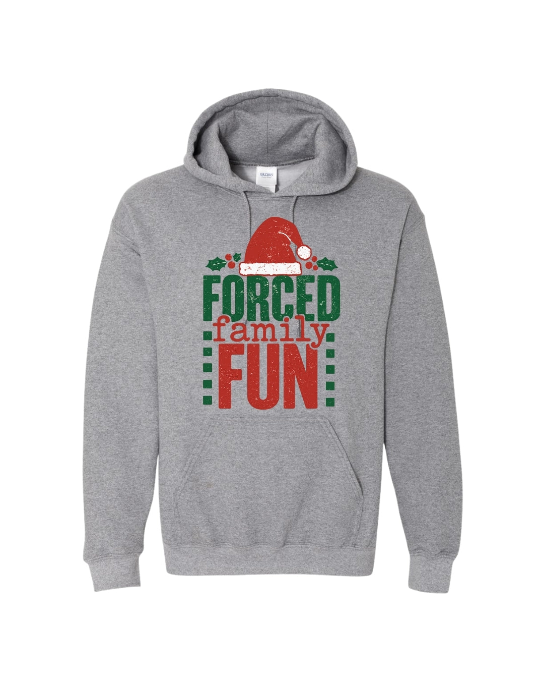 “Holiday Forced Family Fun Festive Humor Design”