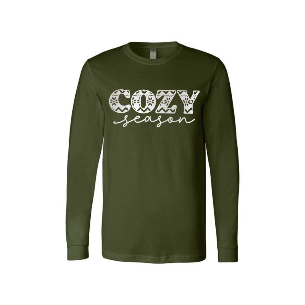 Minimalist Holiday Long Sleeves-  Cozy Season