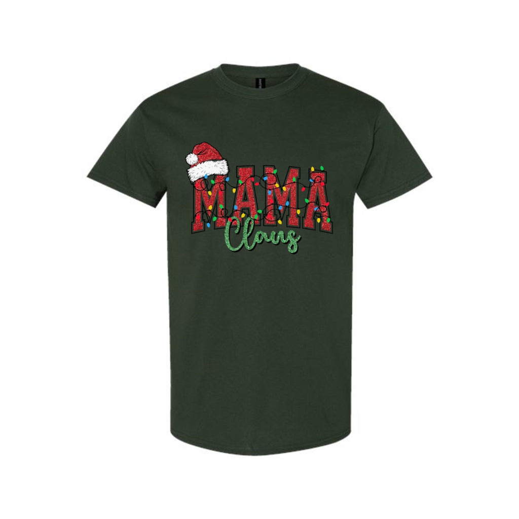Holiday Shirt - Mama Claus Christmas Apparel – Festive Holiday Outfit for Moms