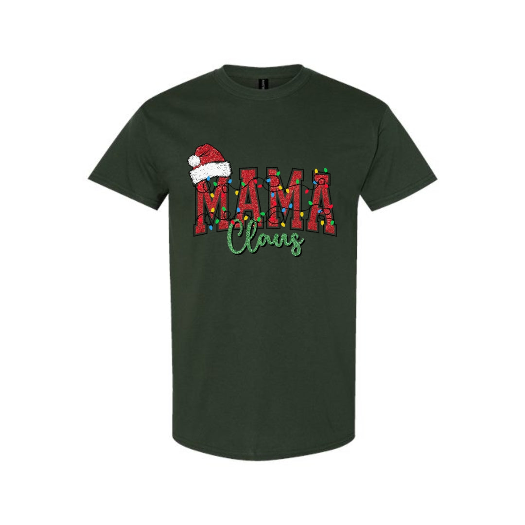Holiday Shirt - Mama Claus Christmas Apparel – Festive Holiday Outfit for Moms