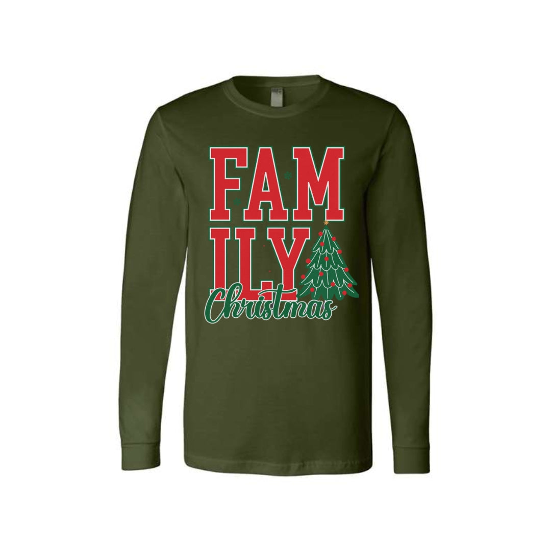 Holiday Long Sleeves-FamILY Christmas