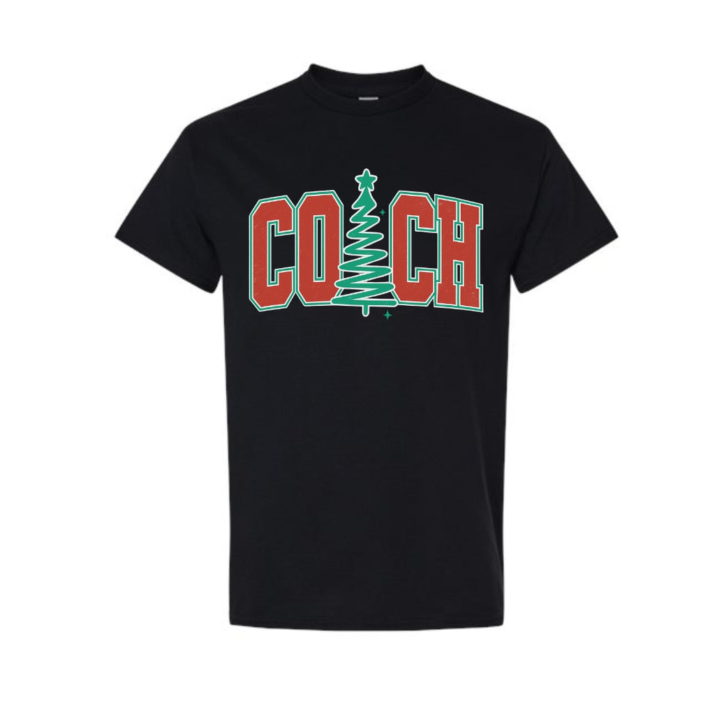 Holiday Shirt - Festive “Coach” Christmas Apparel – Holiday Gift for Sports Coaches