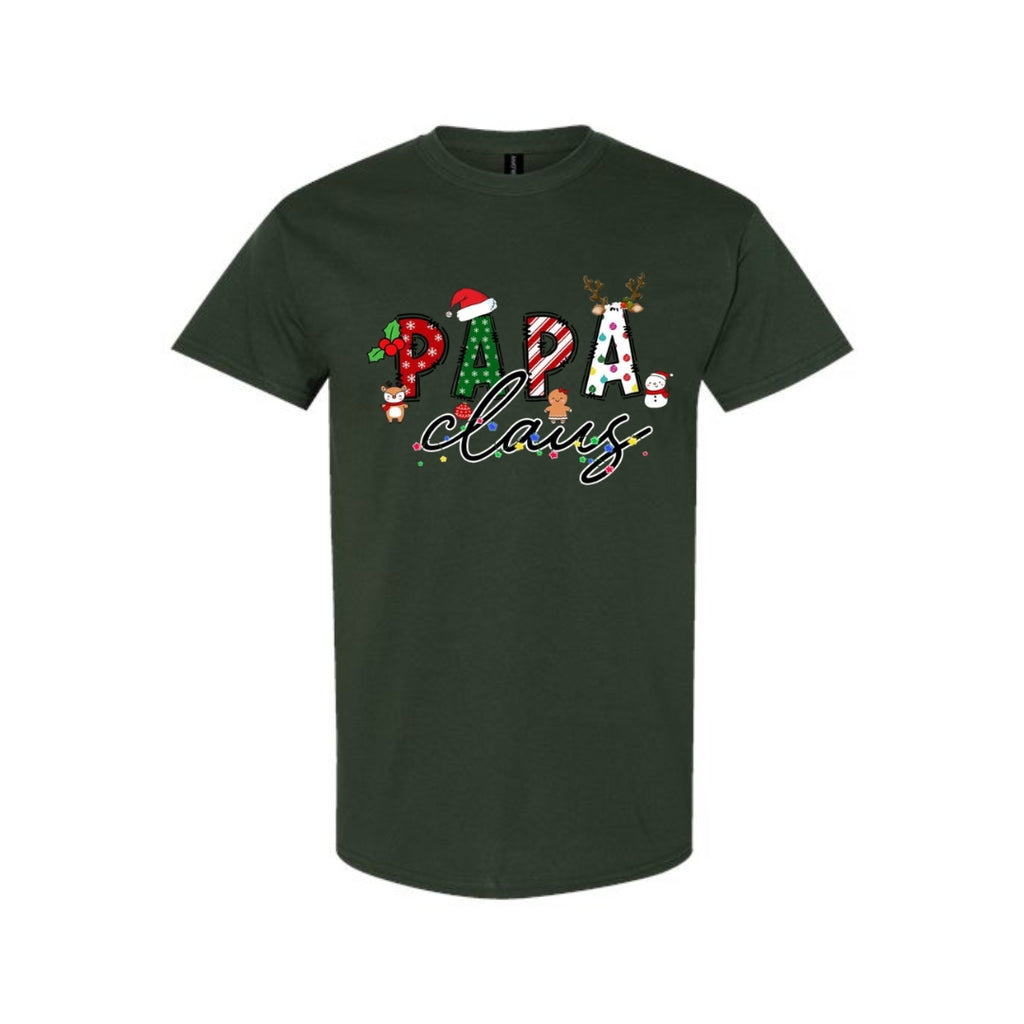 Holiday Shirt - Papa Claus Christmas Apparel – Fun and Festive Holiday Outfit for Proud Papas
