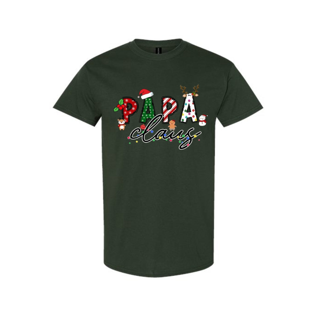 Holiday Shirt - Papa Claus Christmas Apparel – Fun and Festive Holiday Outfit for Proud Papas