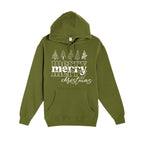 HOLIDAY HOODIE-Merry Merry Christmas Graphic Tee