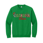 Holiday Crewneck Sweatshirt-Grandma Claus Christmas Apparel – Fun Holiday Outfit for Festive Grandmas