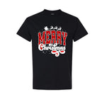 Holiday Shirt - Merry Christmas Buffalo Plaid Graphic