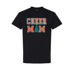 Holiday Shirt - Festive “Cheer Mom” Christmas Apparel – Perfect Holiday Spirit Wear for Cheer Moms