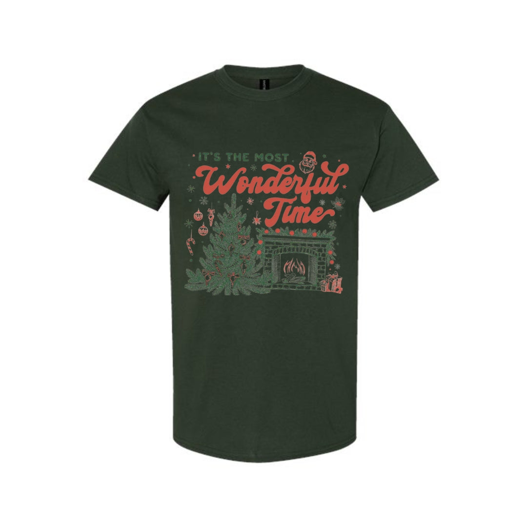 Holiday Shirt - It’s the Most Wonderful Time Christmas Graphic