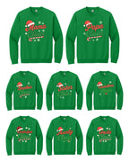 Holiday Crewneck Sweatshirt- Family Claus Christmas Apparel Collection – Matching Holiday Outfits for the Whole Family