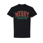 Minimalist Holiday Shirt - “Merry Christmas” Bold Letter Design