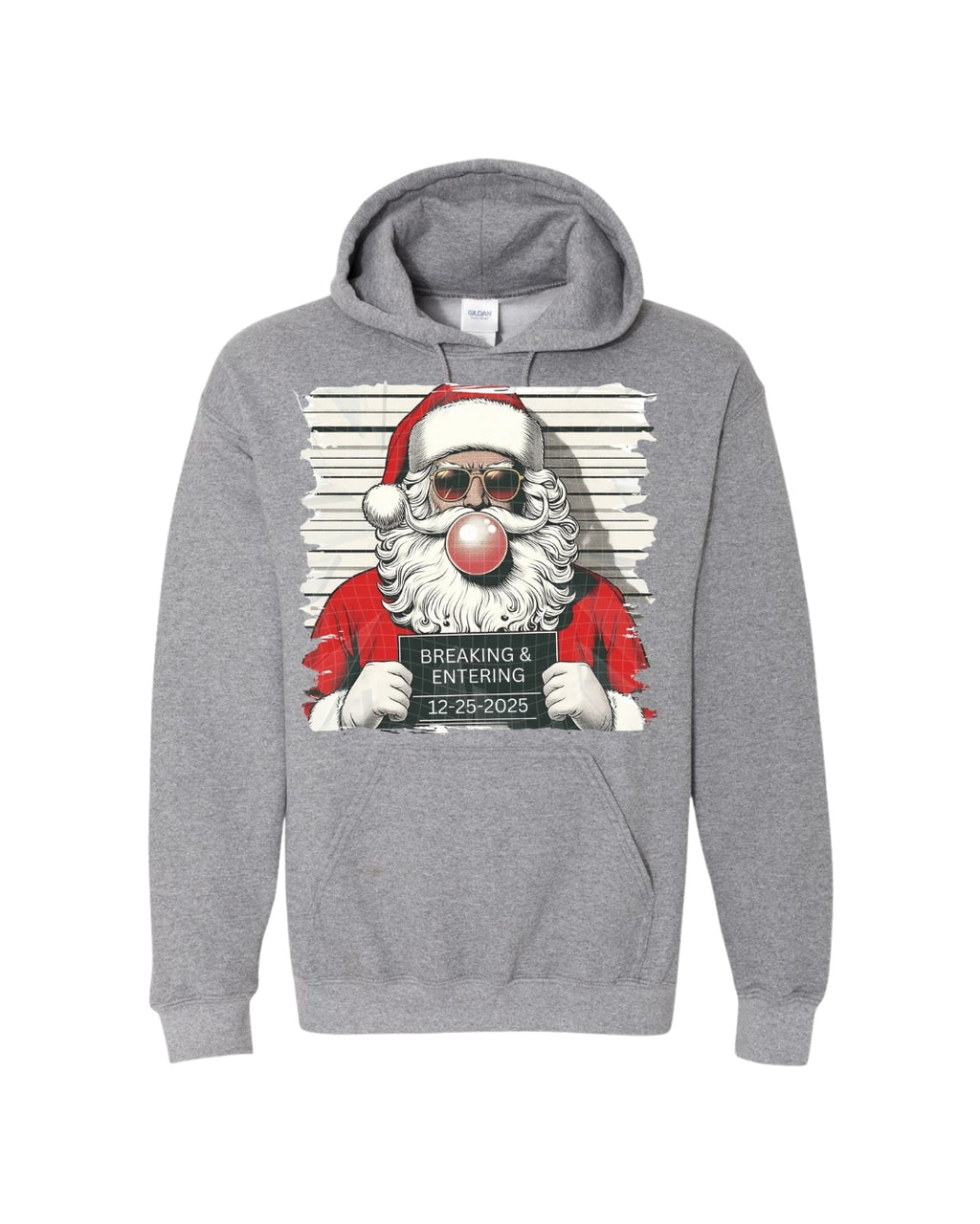 “Santa’s Christmas Mugshot Design”
