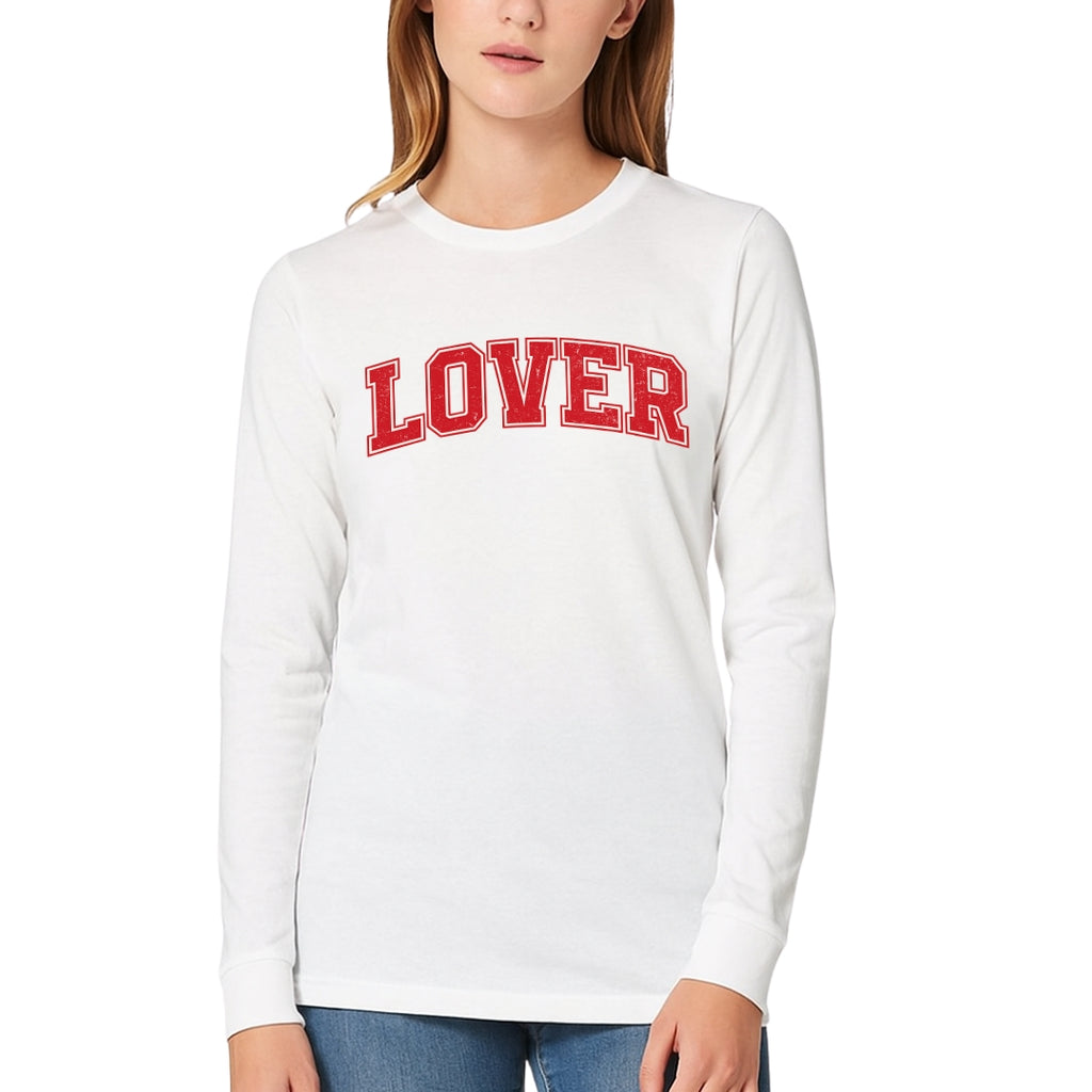 Lover Sweatshirt & Tee – Classic Valentine’s Day Varsity Shirt