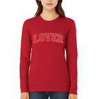 Lover Sweatshirt & Tee – Classic Valentine’s Day Varsity Shirt
