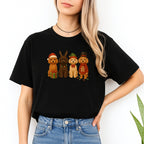 Merry & Furry Tees: Christmas Doodle Dog Squad Design – Festive Holiday Dog Lover Gift