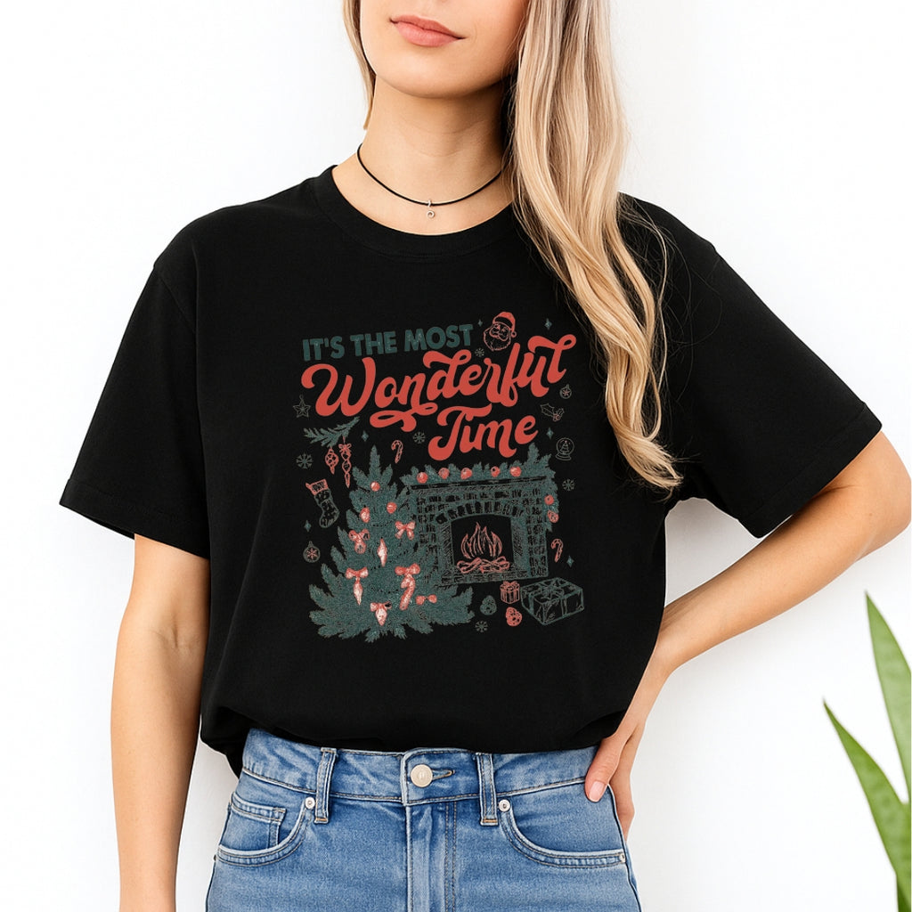 Holiday Shirt - It’s the Most Wonderful Time Christmas Graphic
