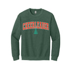 Holiday Crewneck Sweatshirt-Festive “Cheerleader” Christmas Apparel – Perfect Holiday Spirit Wear for Cheer Teams