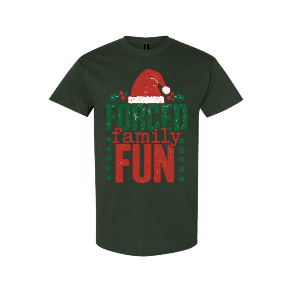 “Holiday Forced Family Fun Festive Humor Design”