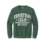 Holiday Crewneck Sweatshirt-“Merry Christmas” Bold Letter Design