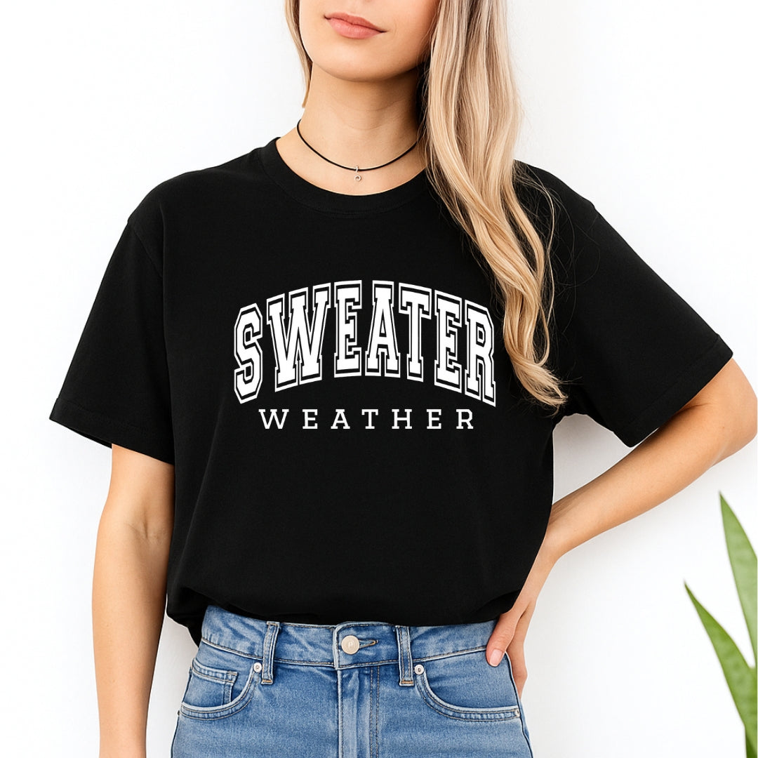 Minimalist Holiday Shirt - Sweater Weather