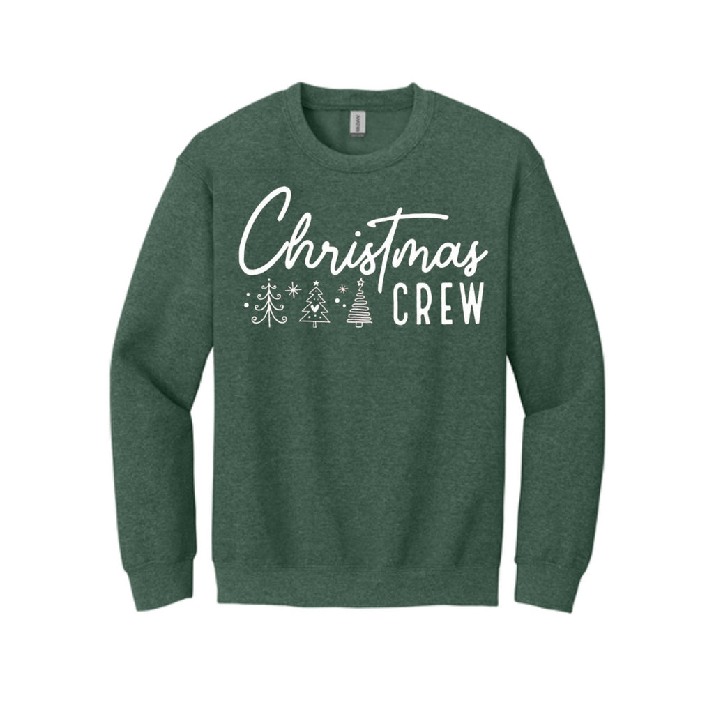 Holiday Crewneck Sweatshirt-Christmas Crew