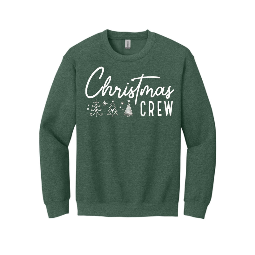 Holiday Crewneck Sweatshirt-Christmas Crew