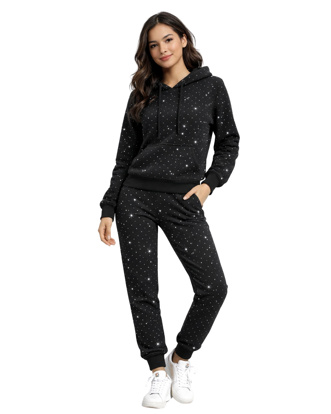 TL Lounge Silver Rhinestone Set