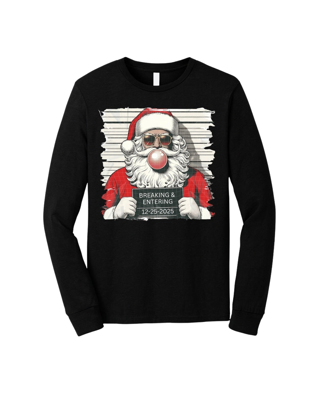 “Santa’s Christmas Mugshot Design”