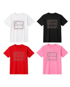 "Cheer Mom"-01 Rhinestone Shirt – Sparkly Cheerleading Mom Tee, Game Day Shirt, Cheerleader Mom Gift, Bling Sports Mom Apparel
