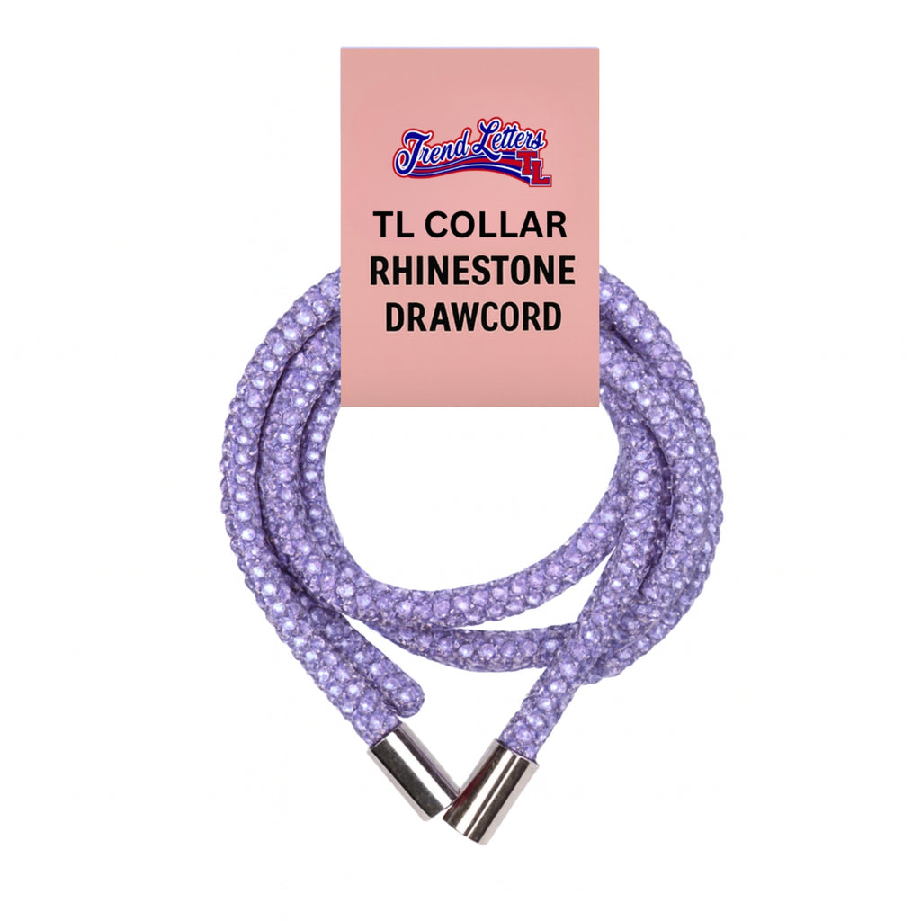 TL Collar Rhinestone Drawcord – Sparkle Replacement Hoodie String