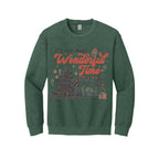 Holiday Crewneck Sweatshirt- It’s the Most Wonderful Time Christmas Graphic