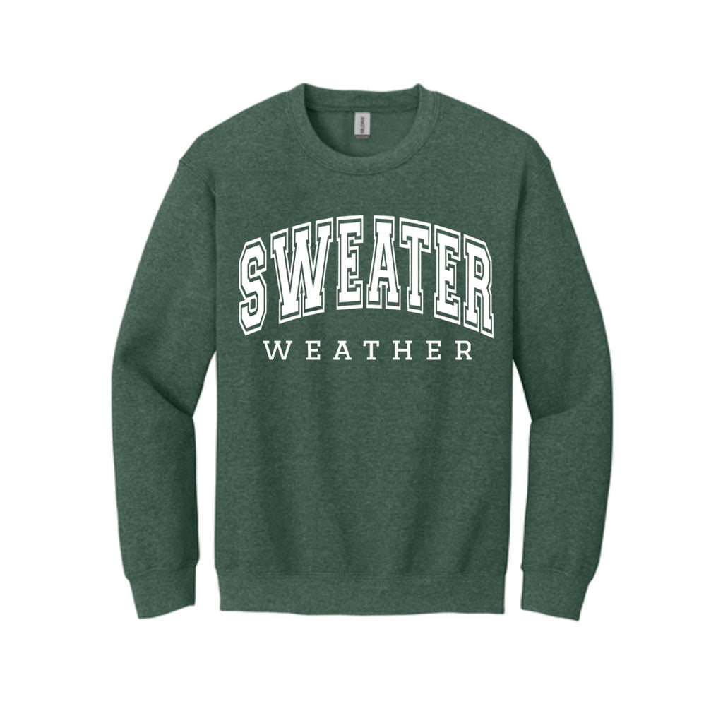 Holiday Crewneck Sweatshirt-Sweater Weather
