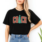 Holiday Shirt - Festive “Coach” Christmas Apparel – Holiday Gift for Sports Coaches