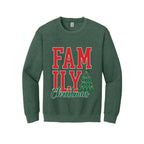 Holiday Crewneck Sweatshirt-FamILY Christmas