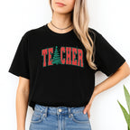 Holiday Shirt - Festive “Teacher” Christmas Apparel – Perfect Holiday Gift for Educators