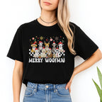 Merry & Furry Tees: Merry Woofmas Dog Lover Apparel