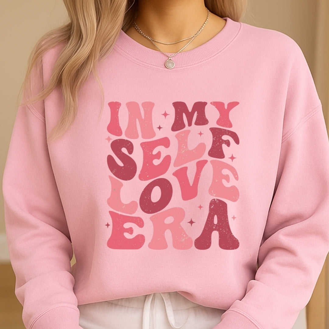 In My Self Love Era Sweatshirt & Tee – Valentine’s Day Self-Love Outfit