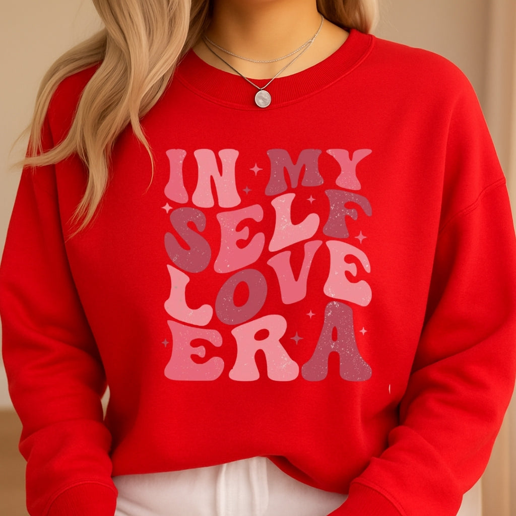 In My Self Love Era Sweatshirt & Tee – Valentine’s Day Self-Love Outfit