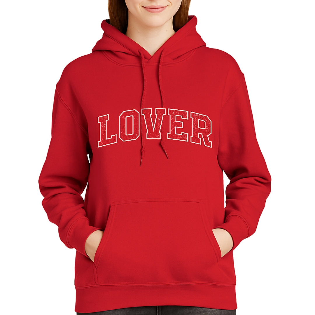 Lover Sweatshirt & Tee – Classic Valentine’s Day Varsity Shirt