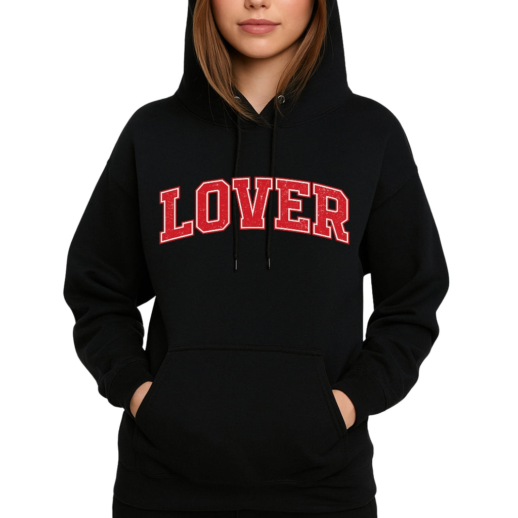 Lover Sweatshirt & Tee – Classic Valentine’s Day Varsity Shirt