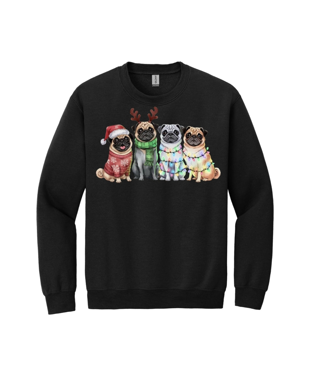Festive Pug Christmas Apparel – Cute Holiday Dog Lover Gift
