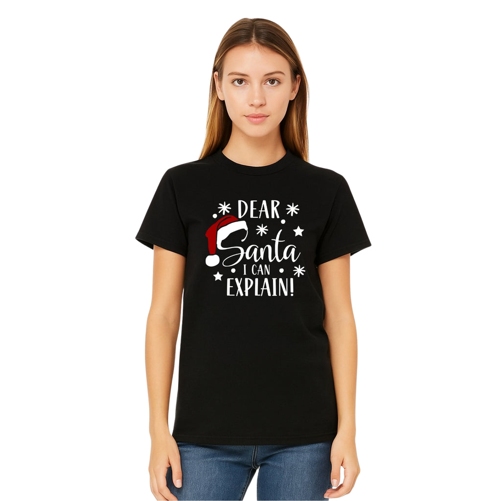 FUNNY HOLIDAY SHIRT: Dear Santa, I Can Explain!