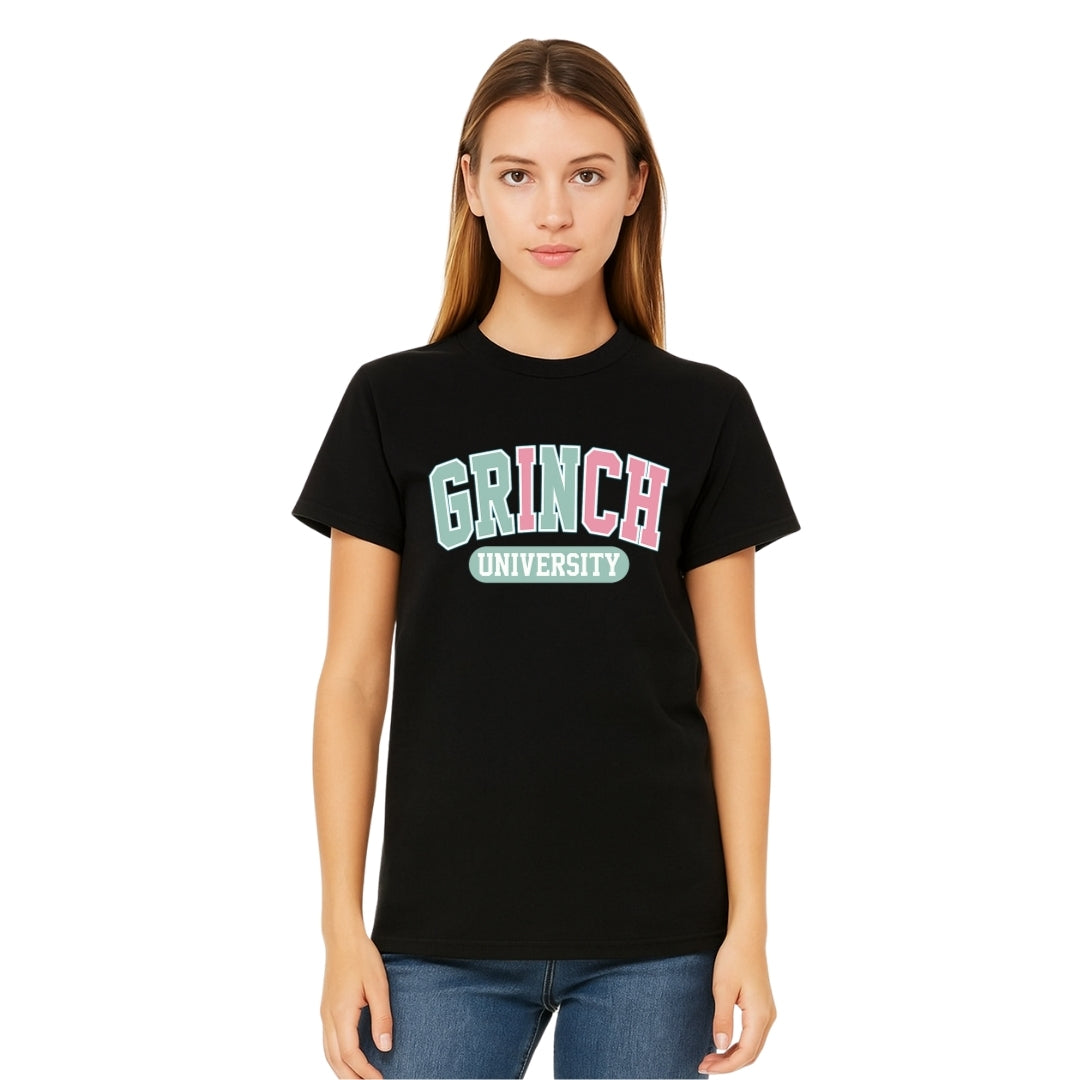 Holiday Shirt -Grinch University Graphic