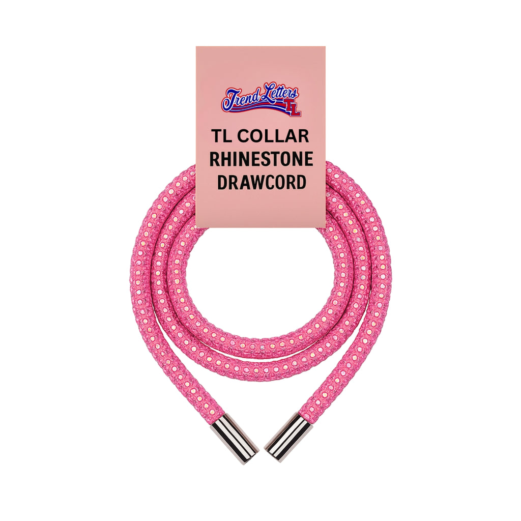 TL Collar Rhinestone Drawcord – Sparkle Replacement Hoodie String