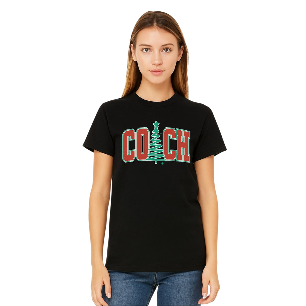 Holiday Shirt - Festive “Coach” Christmas Apparel – Holiday Gift for Sports Coaches