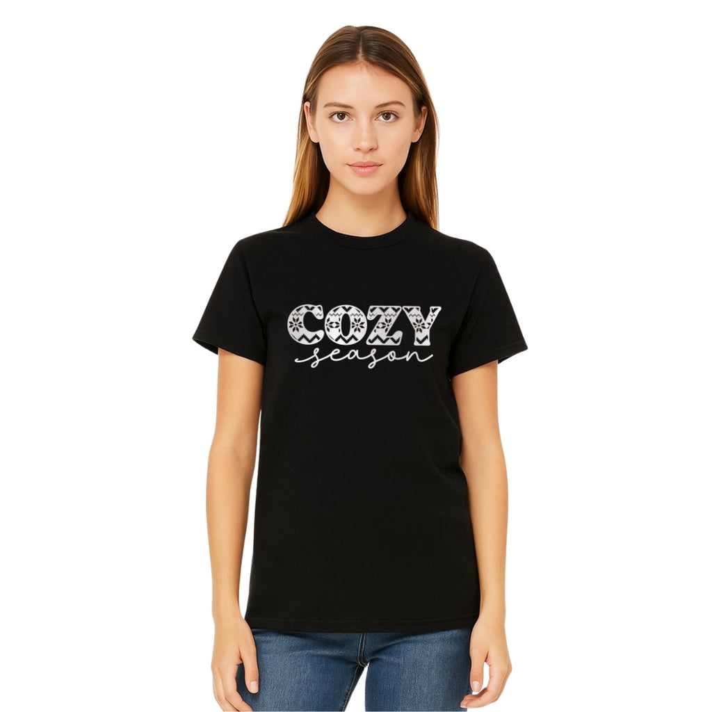 Minimalist Holiday Shirt - Cozy Season