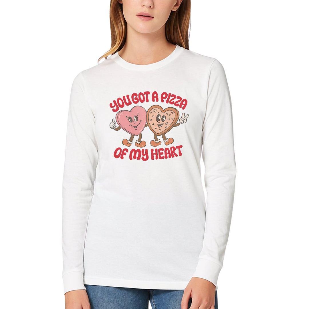 You Got a Pizza of My Heart Sweatshirt & Tee – Funny Valentine Pizza Shirt